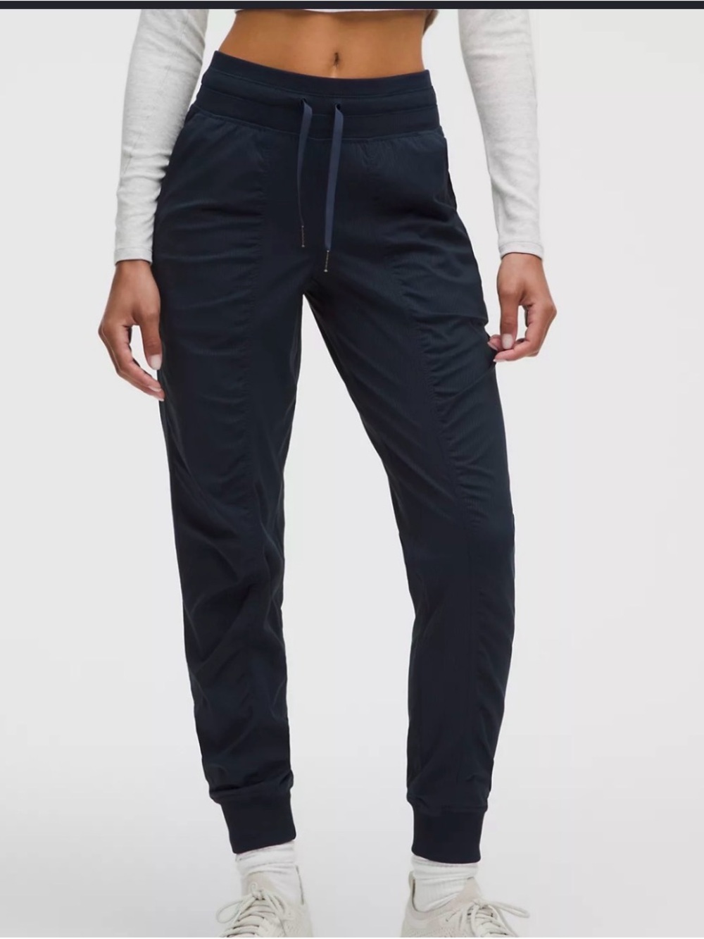 lululemon athletica Navy Drawstring Jogger Pants